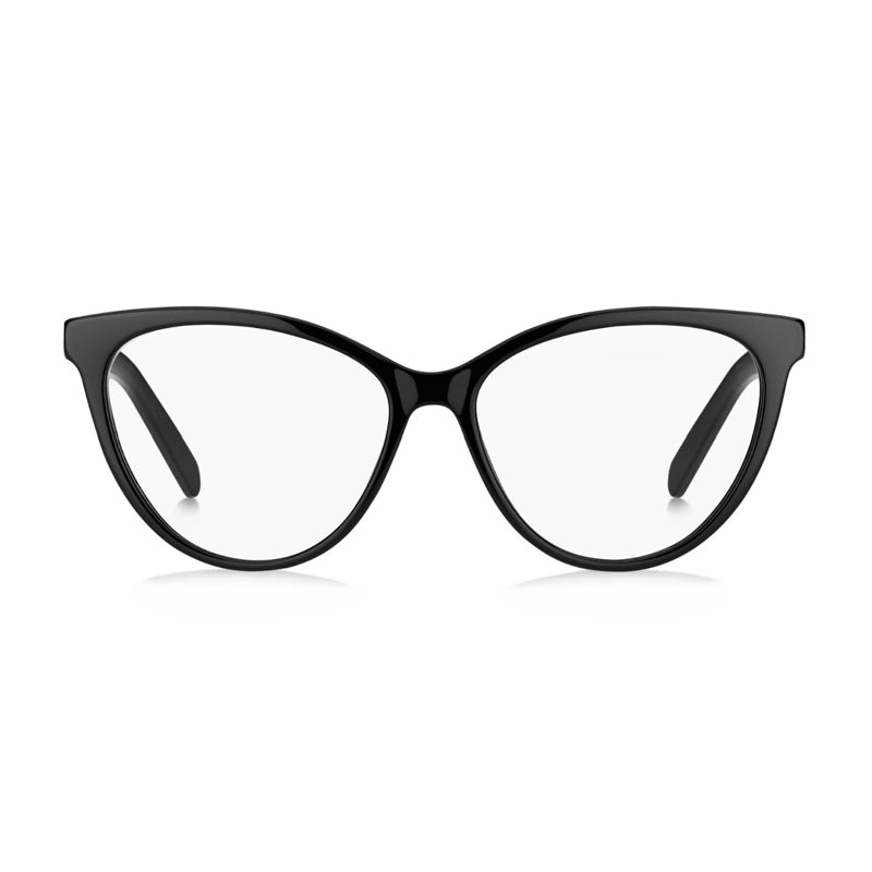 Marc Jacobs Eyeglasses Cat Eye Full Rim, Black Frame and Clear Demo Lenses Lens MARC560080700