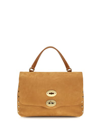 Zanellato Women Postina Jones Suede Top Handle Bag