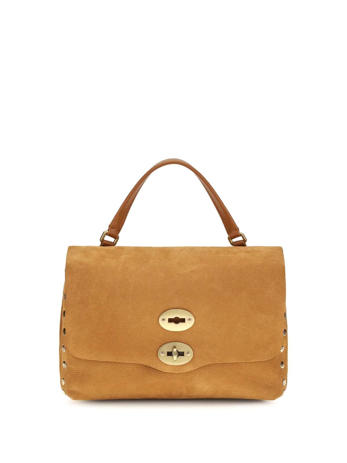 Zanellato Women Postina Jones Suede Top Handle Bag
