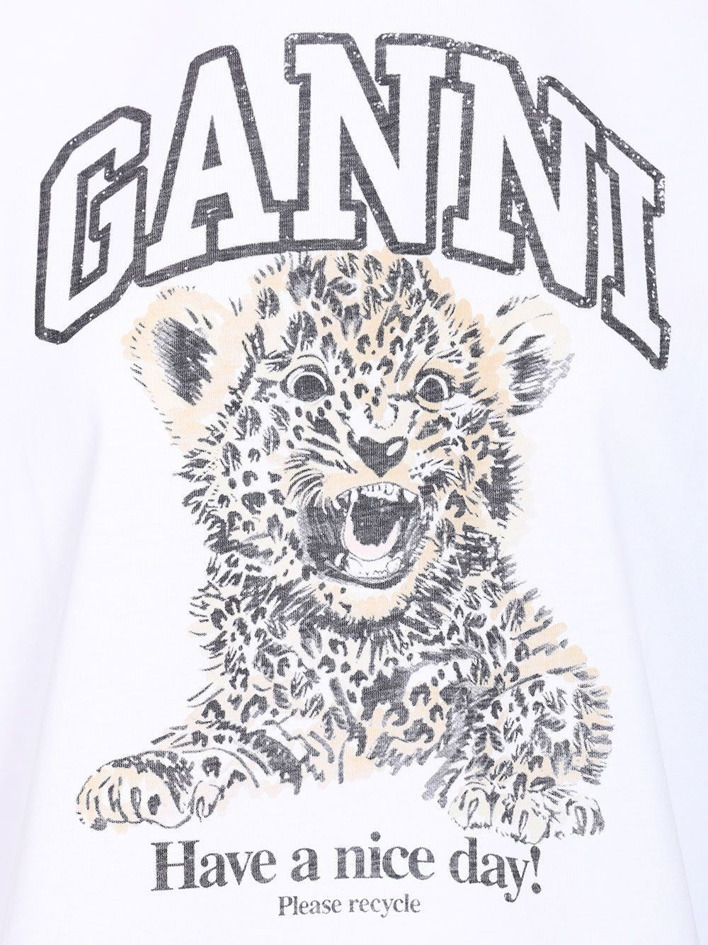 Ganni Women T-Shirt With Print