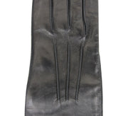 Bottega Veneta Women's Black Leather Long Gloves 304902 1000