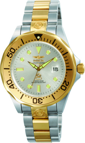Invicta Men's Pro Diver Silver Dial Watch - 3050
