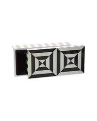 Jonathan Adler Small Op Art Lacquer Box