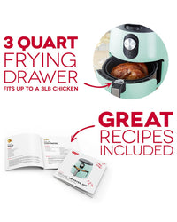 Dash Deluxe Air Fryer 3Qt