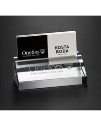Kosta Boda Handmade Wall Street Bus Card Holder