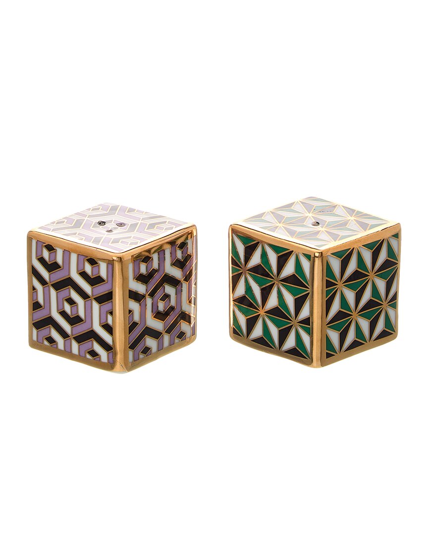 Jonathan Adler Versailles Salt & Pepper Set Multicolor