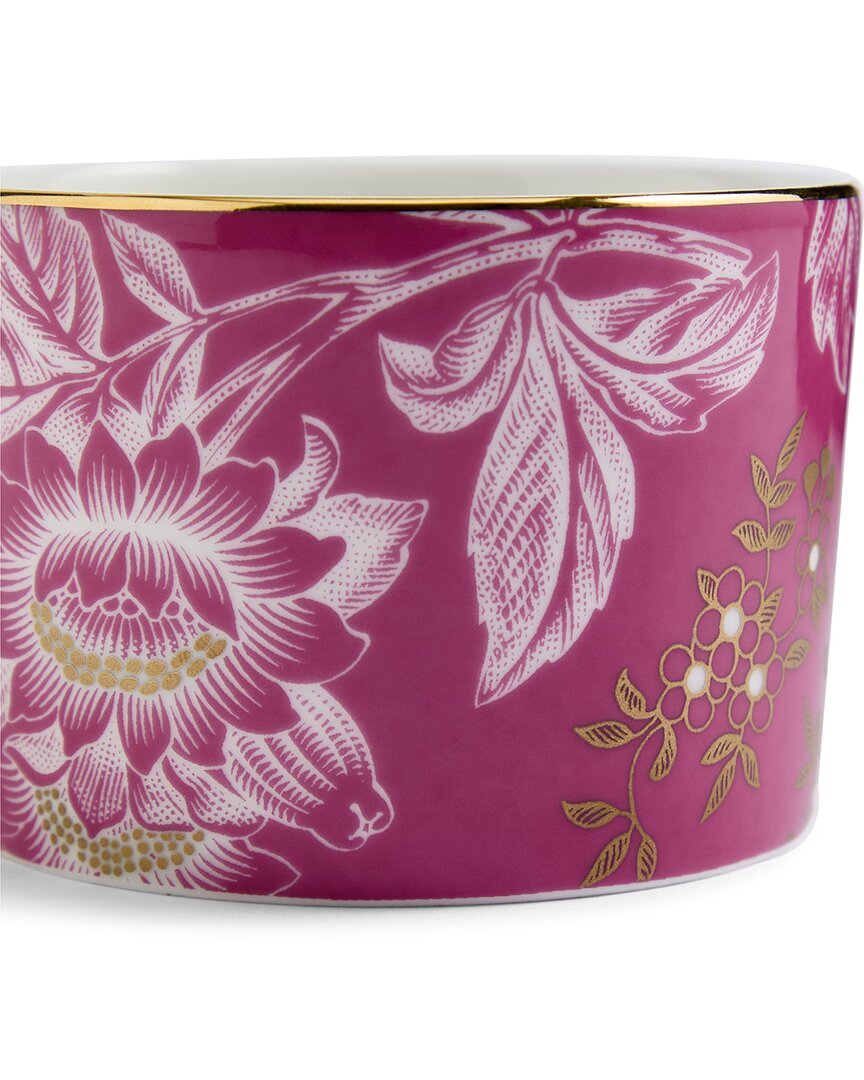 Wedgwood Wonderlust Pink Tonquin Teacup & Saucer Set