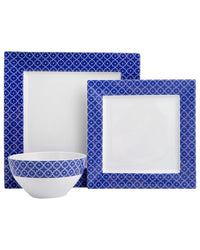 Porland Passion 3Pc Place Setting Blue