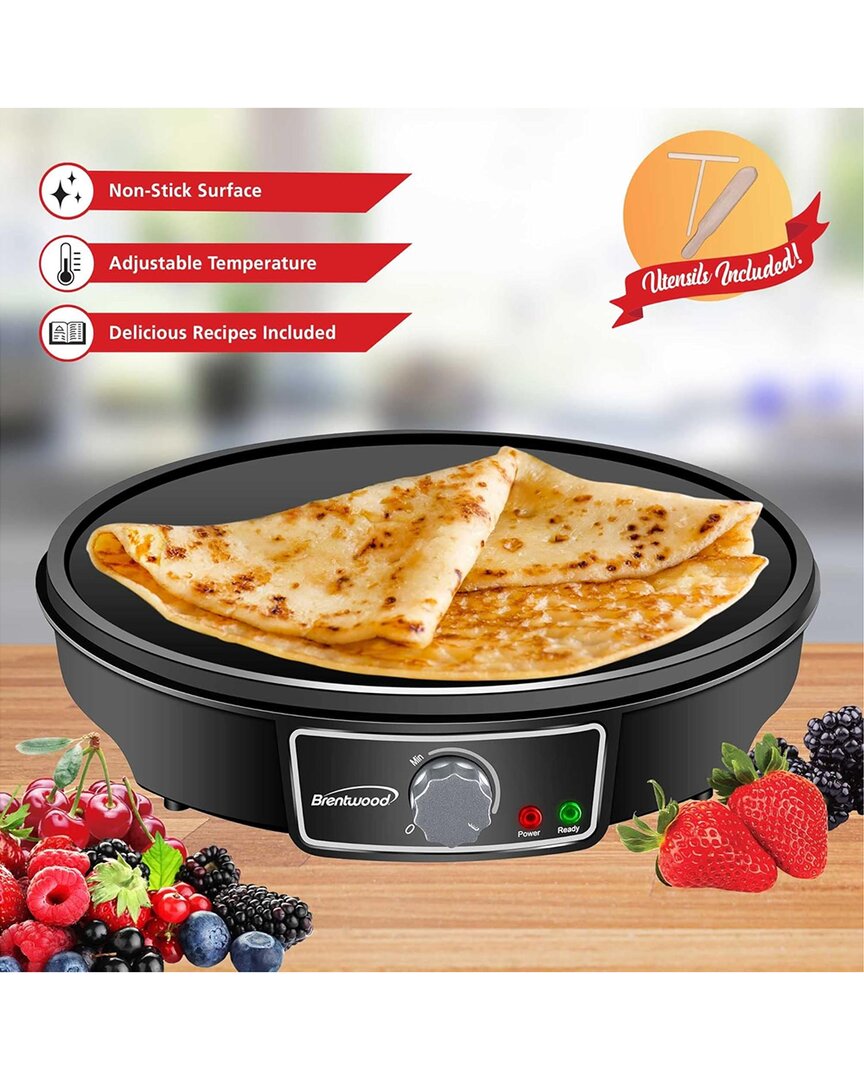Brentwood Brentwood 12In Electric Non-Stick Crepe Pancake Maker