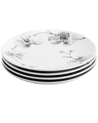 Michael Aram Michael Aram Set Of 4 Black Orchid Tidbit Plates