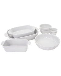 Zwilling J.A. Henckels Ceramics 8Pc Mixed Bakeware & Serving Set White