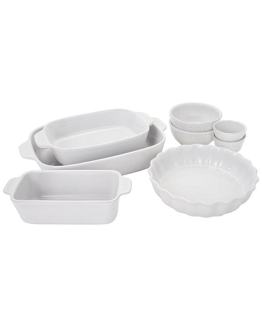 Zwilling J.A. Henckels Ceramics 8Pc Mixed Bakeware & Serving Set White