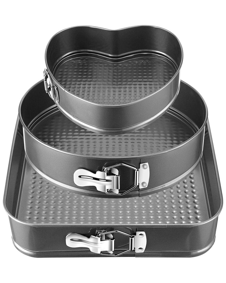 Fresh Fab Finds Fresh Fab Finds 3Pc Non-Stick Springform Cake Pan Set