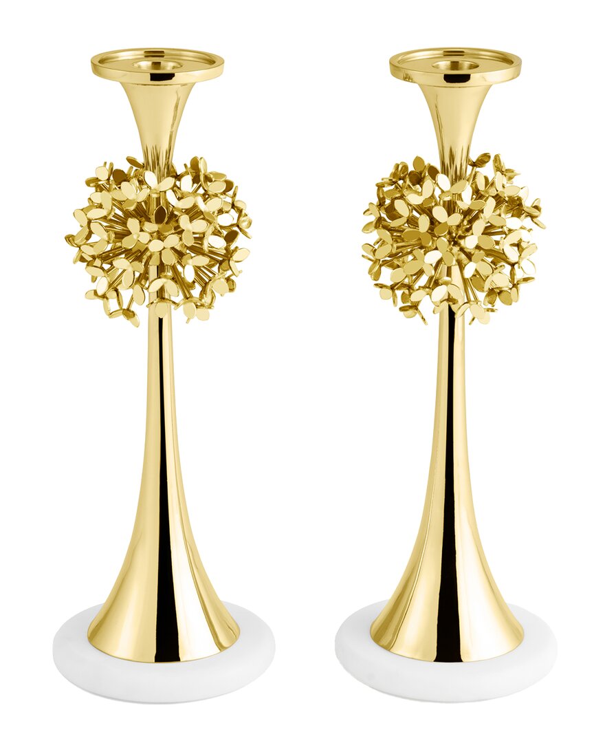 Michael Aram Dandelion Candleholders No Color