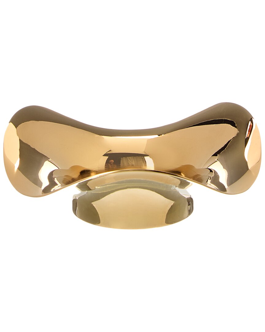 Georg Jensen Hand Polished Cobra Pillare Candleholder