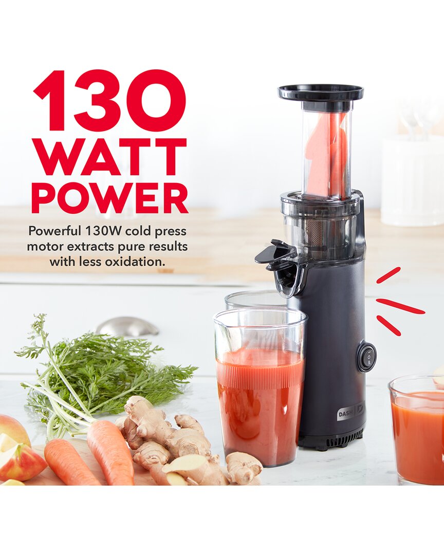 Dash Deluxe Compact Cold-Press Power Juicer