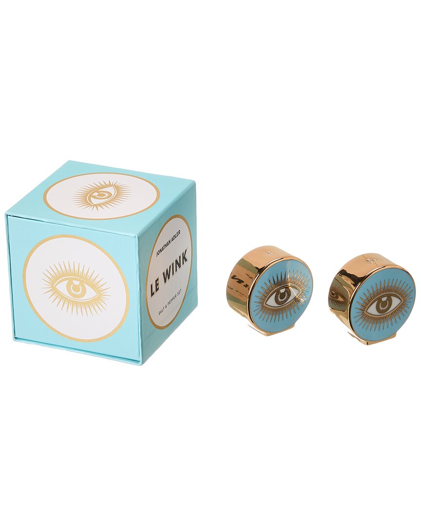 Jonathan Adler Le Wink Salt & Pepper Set White