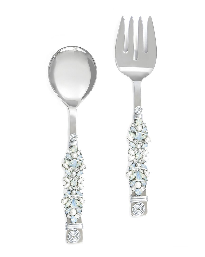 Tiramisu Moon's Aura Salad Server Set