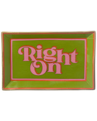 Jonathan Adler Right On Rectangle Tray