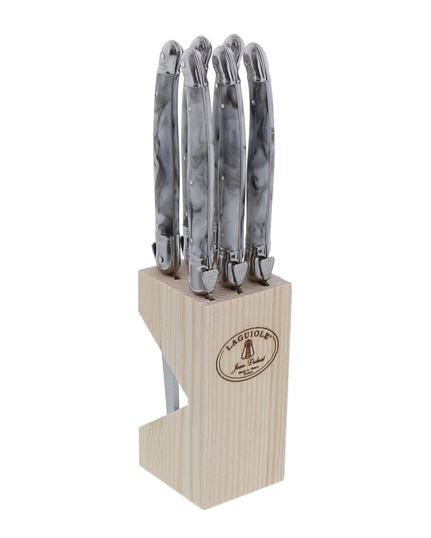 Jean Dubost 6 Knives In A Block