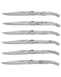 Jean Dubost 6 Knives In A Block