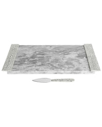Michael Aram Shagreen Cheese Board With Knife