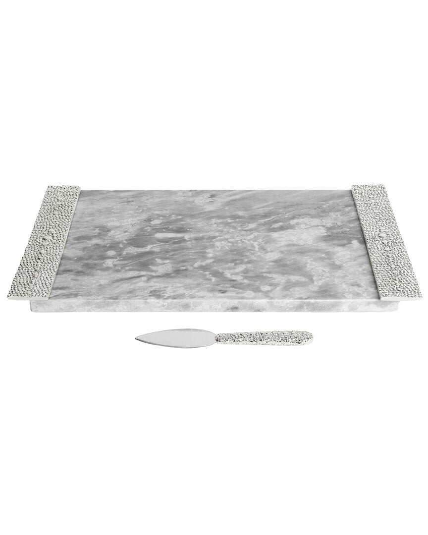 Michael Aram Shagreen Cheese Board With Knife