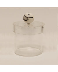 Vivience Small Acrylic Canister With Ball Knob