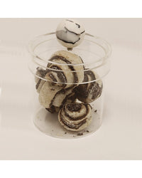 Vivience Small Acrylic Canister With Ball Knob