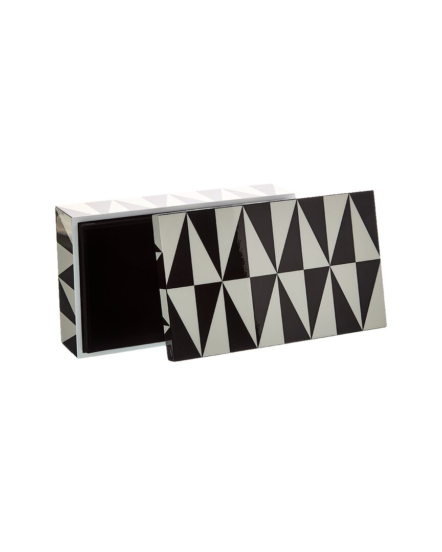 Jonathan Adler Medium Op Art Lacquer Box