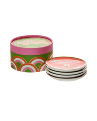 Jonathan Adler Set Of 4 Deep Thoughts Coasters