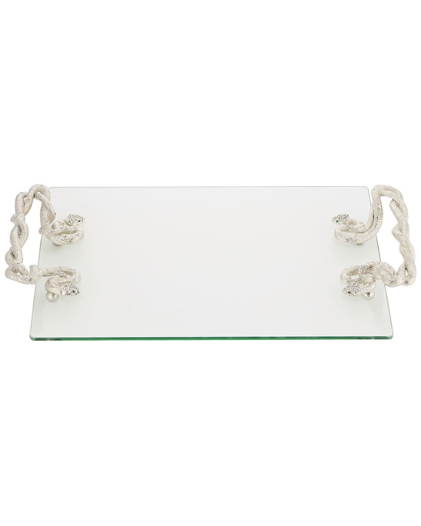 Olivia Riegel Serpentina Glass Tray