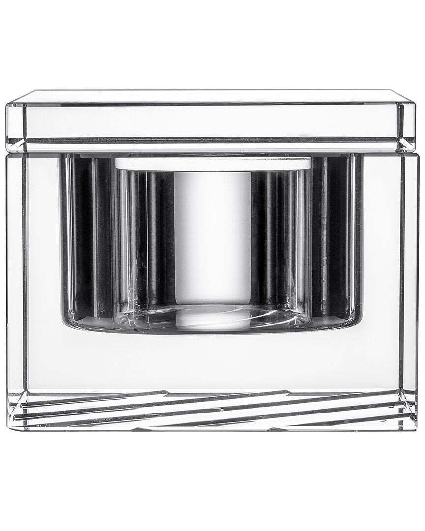 Kosta Boda Stripe Covered Box With Lid