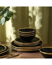 Christian Siriano Christian Siriano Akoya 12Pc Porcelain Dinnerware Set