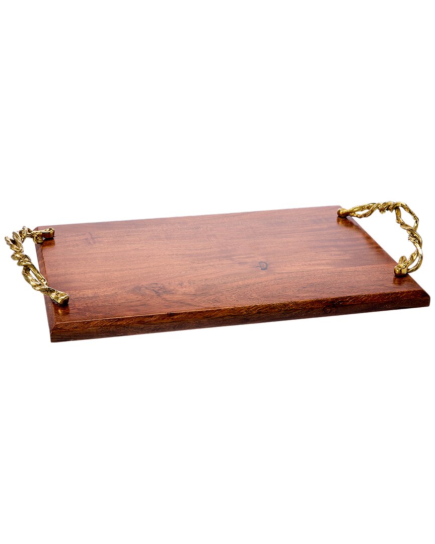 Michael Aram Michael Aram Wisteria Gold Bread Board