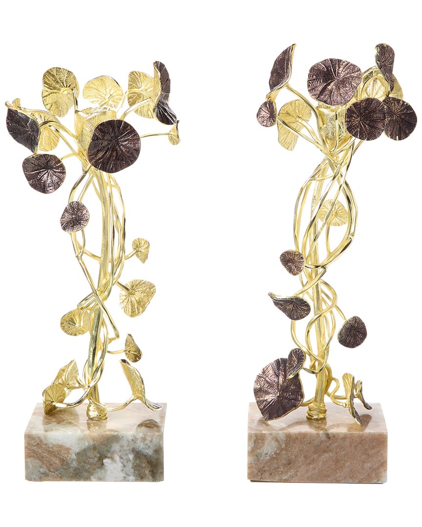 Michael Aram Monet's Garden Candle Holders Set