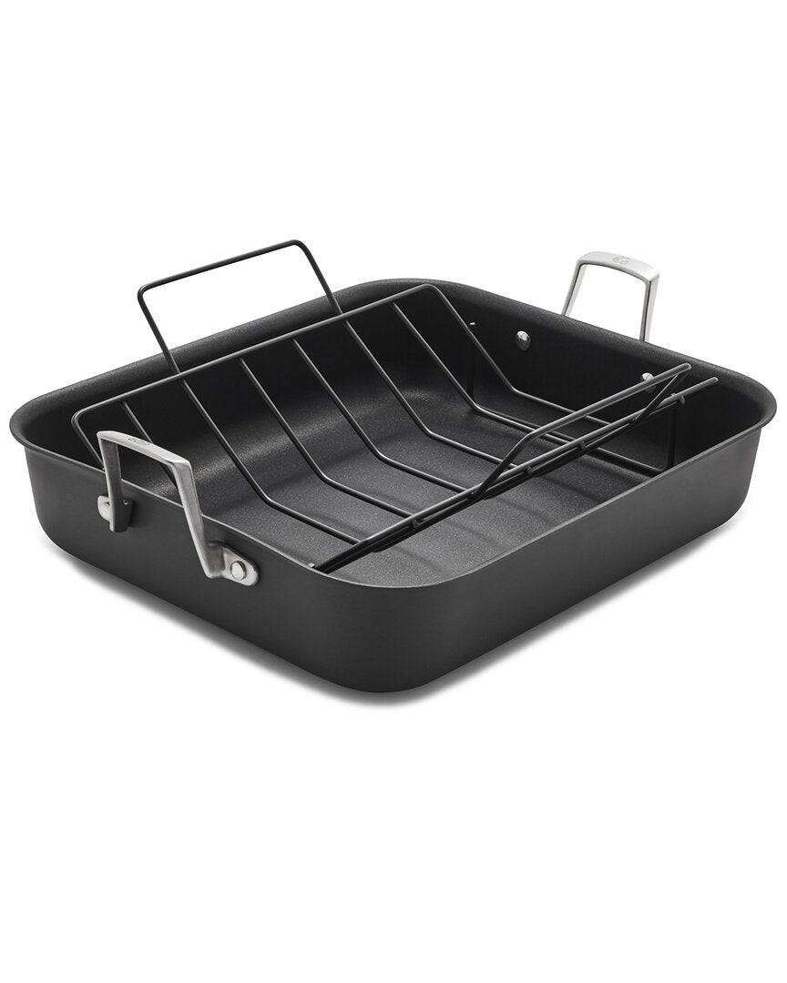Calphalon Premier Hard-Anodized Nonstick 16In Roasting Pan With Rack