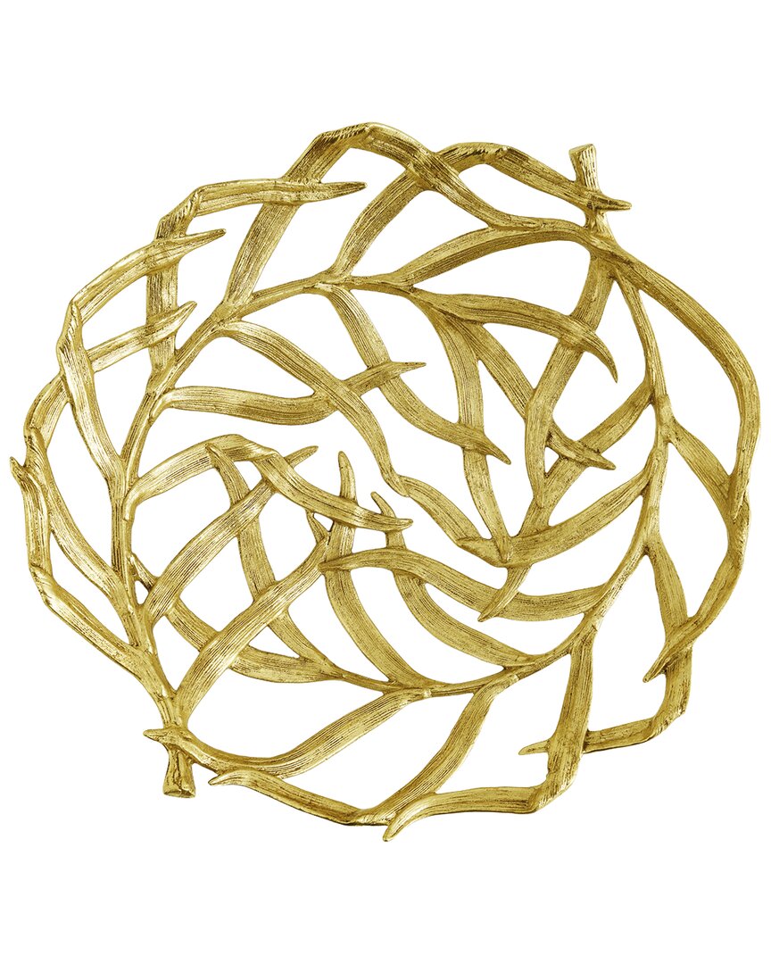 Michael Aram Michael Aram Palm Centerpiece Shallow Bowl