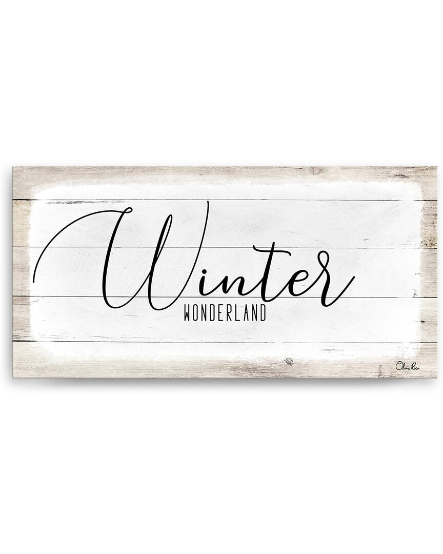 Ready2hangart Winter Wonderland Canvas Wall Art By Olivia Rose No Color