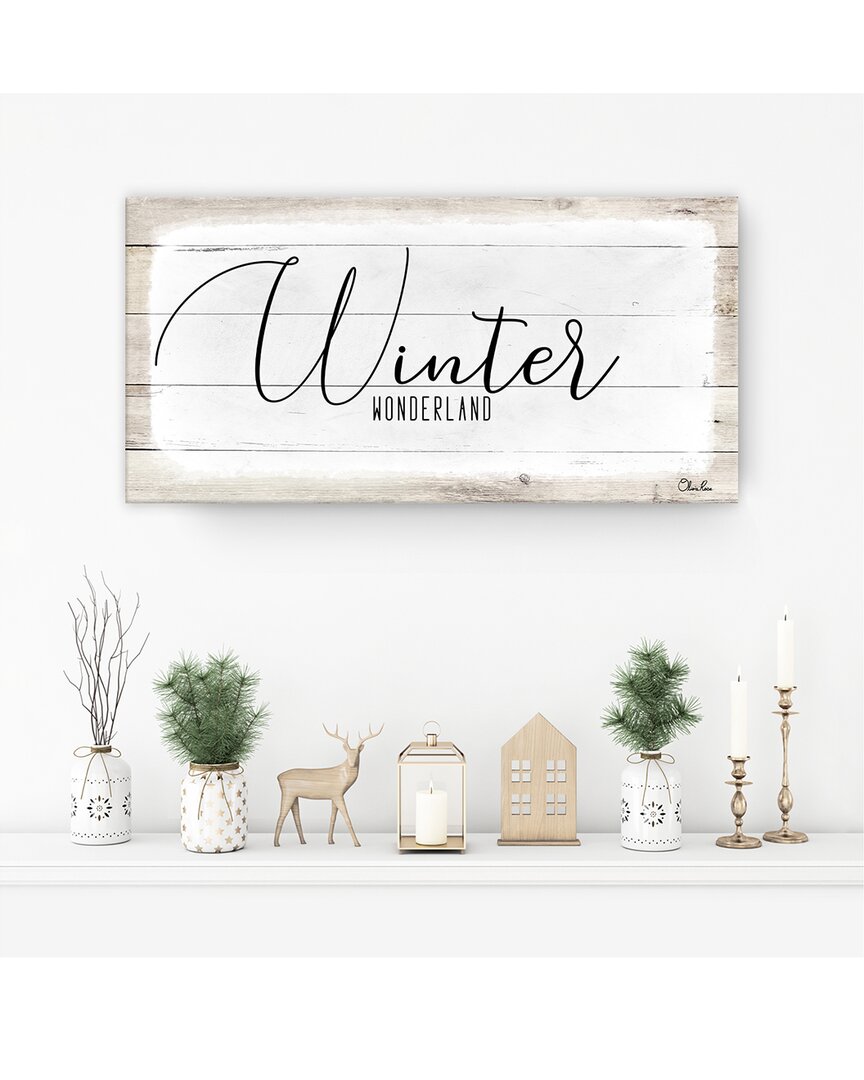 Ready2hangart Winter Wonderland Canvas Wall Art By Olivia Rose
