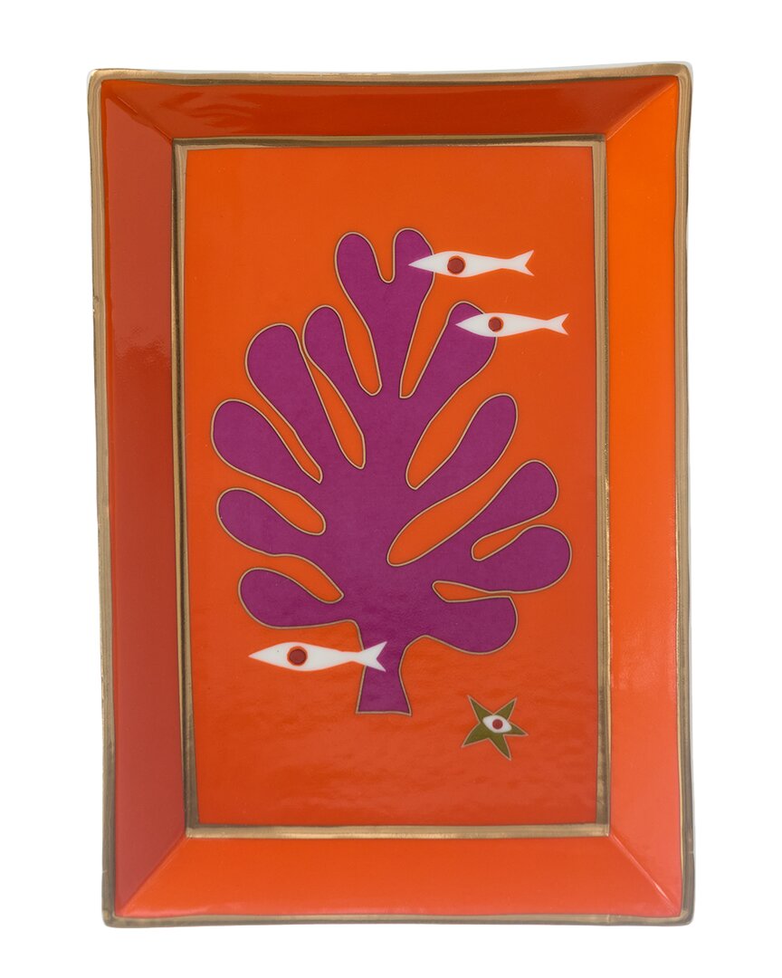 Jonathan Adler Playa Rectangle Tray