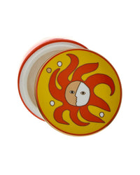 Jonathan Adler Playa Round Box Yellow