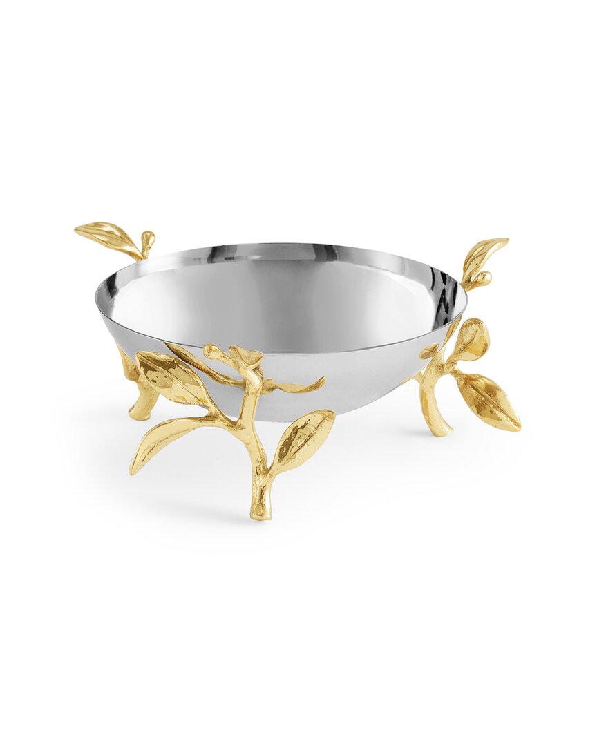 Michael Aram Laurel Gold Nut Dish