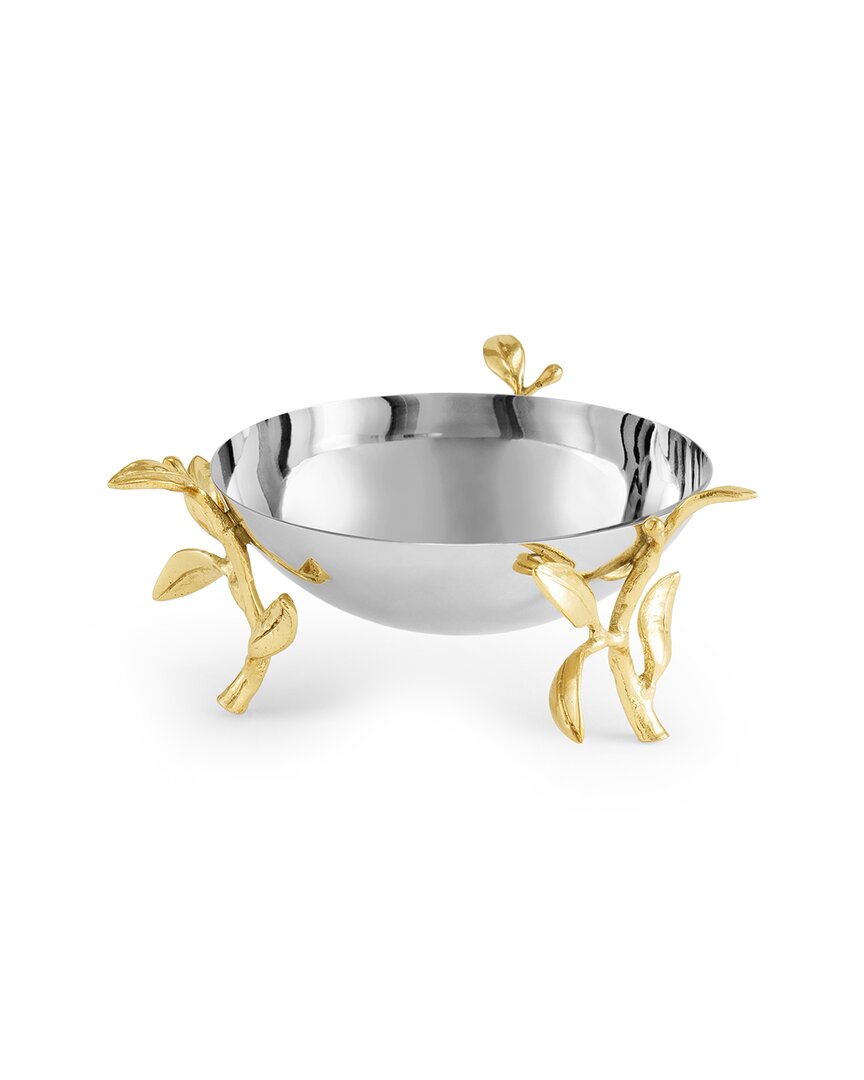 Michael Aram Laurel Gold Nut Dish