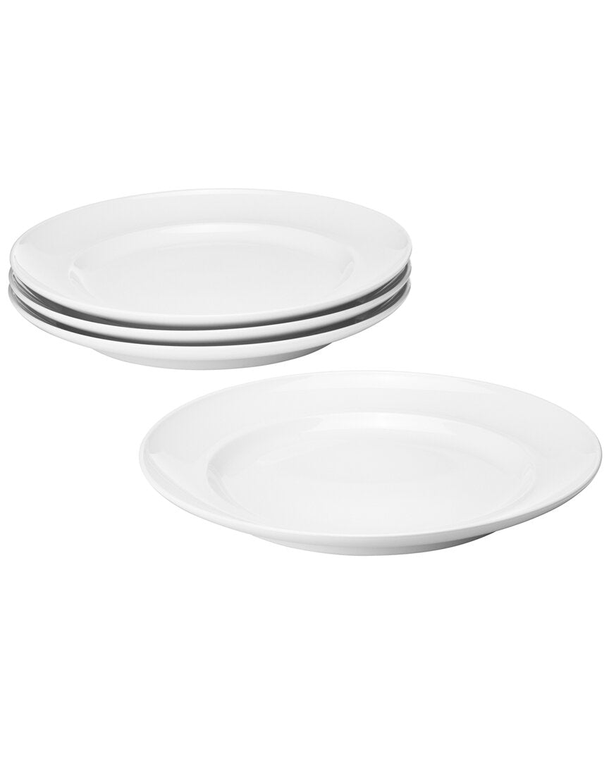 Georg Jensen Koppel Set Of 4 Porcelain Dinner Plates
