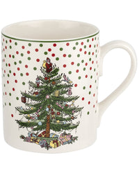 Spode Spode Set Of 4 Christmas Tree Mugs