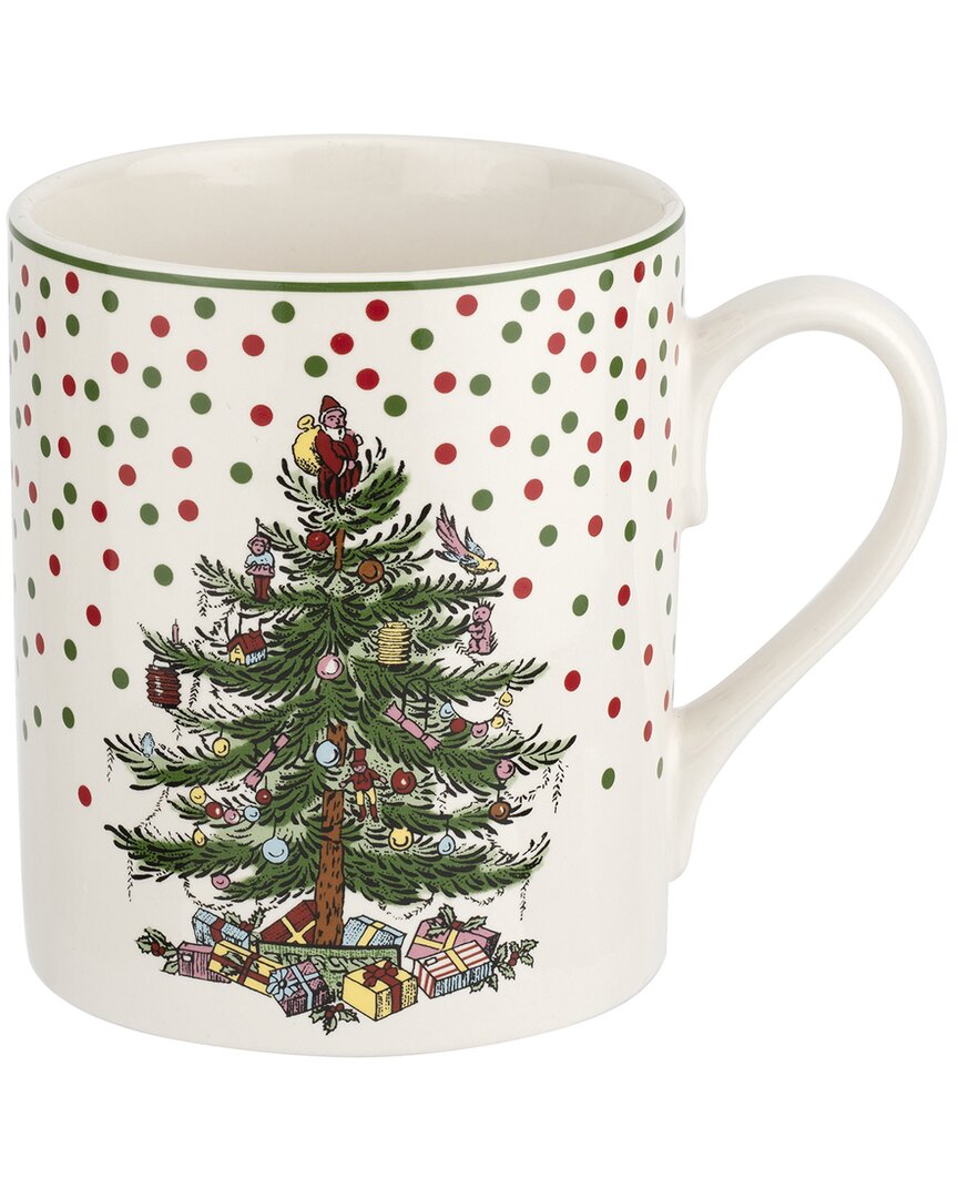Spode Spode Set Of 4 Christmas Tree Mugs