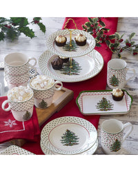 Spode Spode Set Of 4 Christmas Tree Mugs