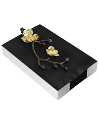 Michael Aram Gold Orchid Towel Holder