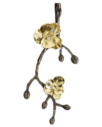 Michael Aram Gold Orchid Towel Holder